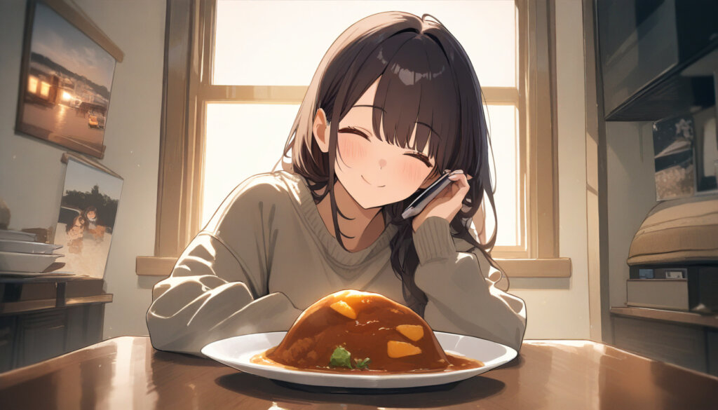 「灼熱の焼きハンバーグカレー」は“やさしい灼熱”！見た目にビビらず食べてみて！