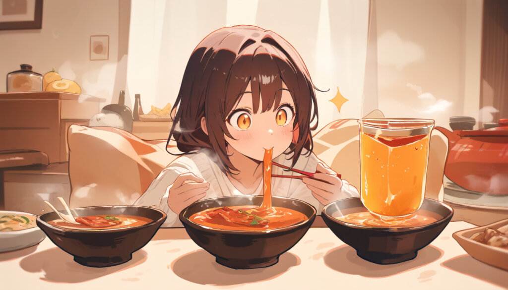 口コミでわかる！旨辛豚つけ汁うどんの味と辛さレベル